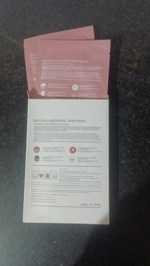 Bio Collagen Face Mask Overnight (4pcs)